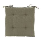 Almofada de cadeira KORAÏ Verde louro 40 x 40 cm - Poliéster Louro