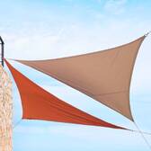 Vela de sombra triangular ELYORA Mogno 3 x 3 m - Poliéster Mogno