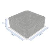 Spa ACRYL Branco 5 lugares - Alumínio Branco