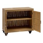 Módulo 2 portas com rodízios para cozinha de verão LODGIA Bege 100 x 86 x 50 cm - aço, alumínio, acácia certificada FSC® Acácia