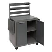 Carrinho de jardim para plancha OXYANA Grafite 154 x 134 x 60 cm - Aço galvanizado, Tratamento antiferrugem reforçado Grafite