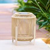 Luminária de exterior LINY Argila D. 35 cm - Alumínio, Algodão Argila
