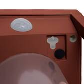 Luminária de exterior com sensor de movimento PIKY Mogno NULL Mogno