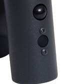 Aplique de parede DETEKT Grafite D.15,5 cm - Alumínio, Policarbonato Grafite