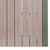 Mesa de jardim retangular extensível ÉVASION Linho / Verde louro 8 lugares - Alumínio tratado com epóxi Linho / Louro