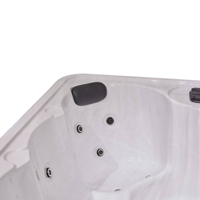 Spa ACRYL Branco 5 lugares - Alumínio9