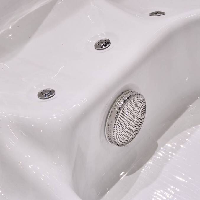 Spa ACRYL Branco 5 lugares - Alumínio9