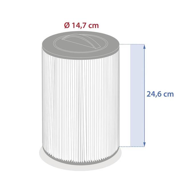 Cartucho para Spa ACRYL D.15 cm - 2 cartuchos9