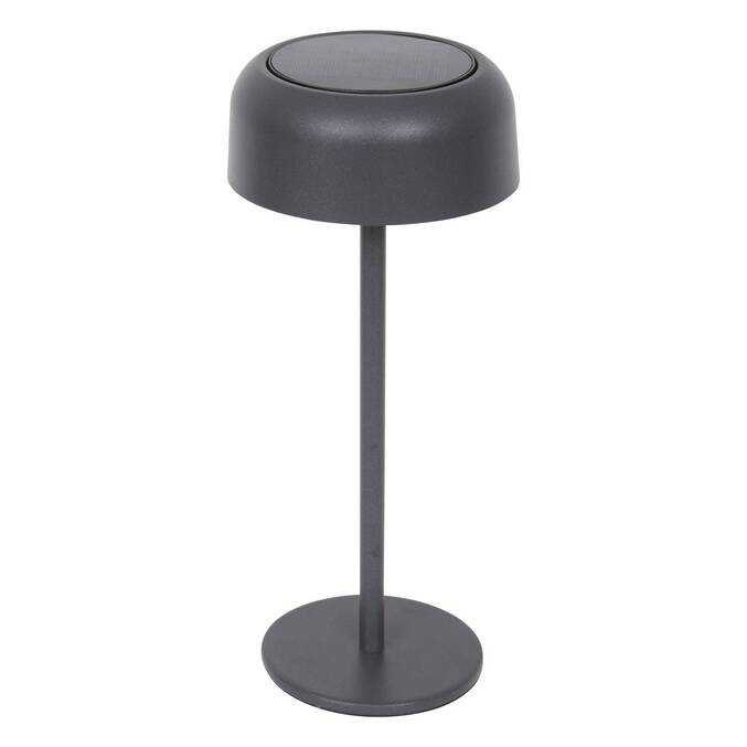 Candeeiro solar BOLTY Grafite A.30 cm - Alumínio Grafite