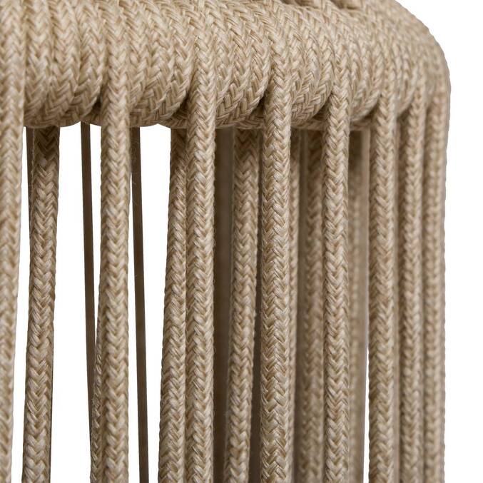 Luminária de exterior LINY Argila D. 35 cm - Alumínio, Algodão Argila