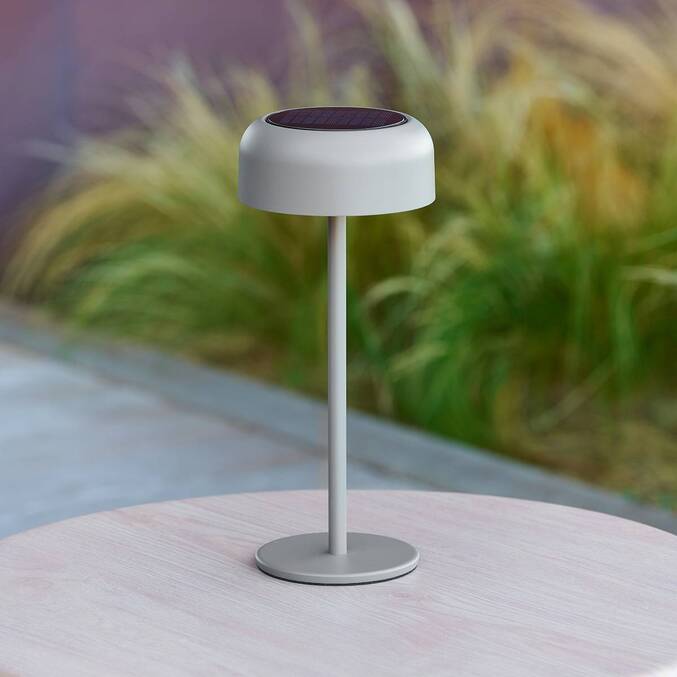 Candeeiro solar BOLTY Café A.30 cm - Alumínio Café