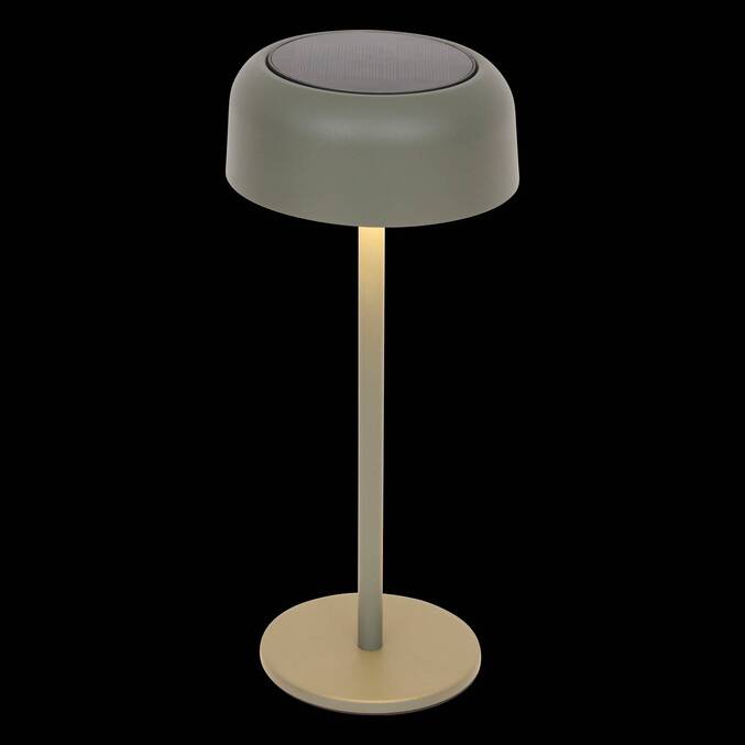 Candeeiro solar BOLTY Loureiro A.30 cm - Alumínio Louro