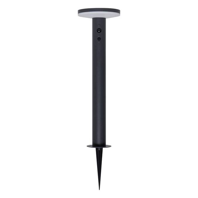 Baliza solar de exterior DETEKT Grafite D.15,5 cm - Alumínio Grafite