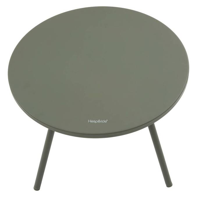 Conjunto de sala duo PAOPAO Bege / Verde louro 2 lugares - Aço tratado com epóxi, Tratamento antiferrugem reforçado, Poliéster Bege / Verde louro