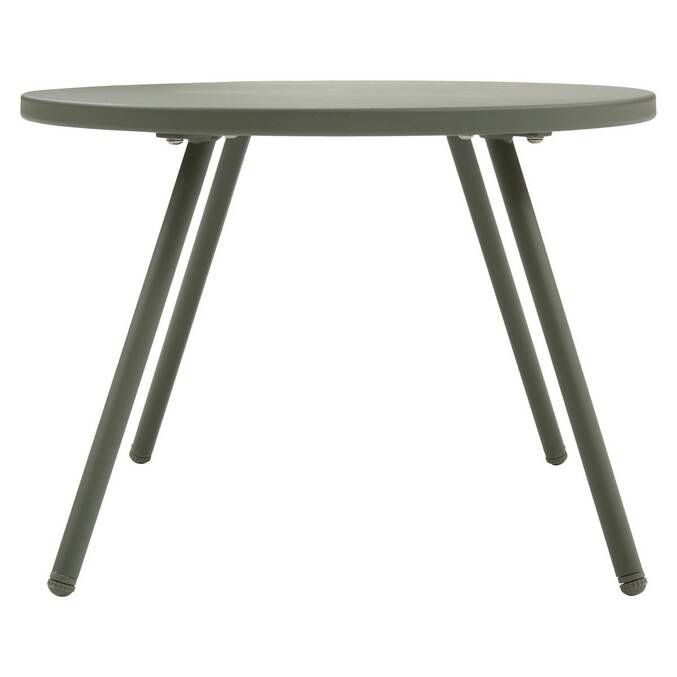 Conjunto de sala duo PAOPAO Bege / Verde louro 2 lugares - Aço tratado com epóxi, Tratamento antiferrugem reforçado, Poliéster Bege / Verde louro