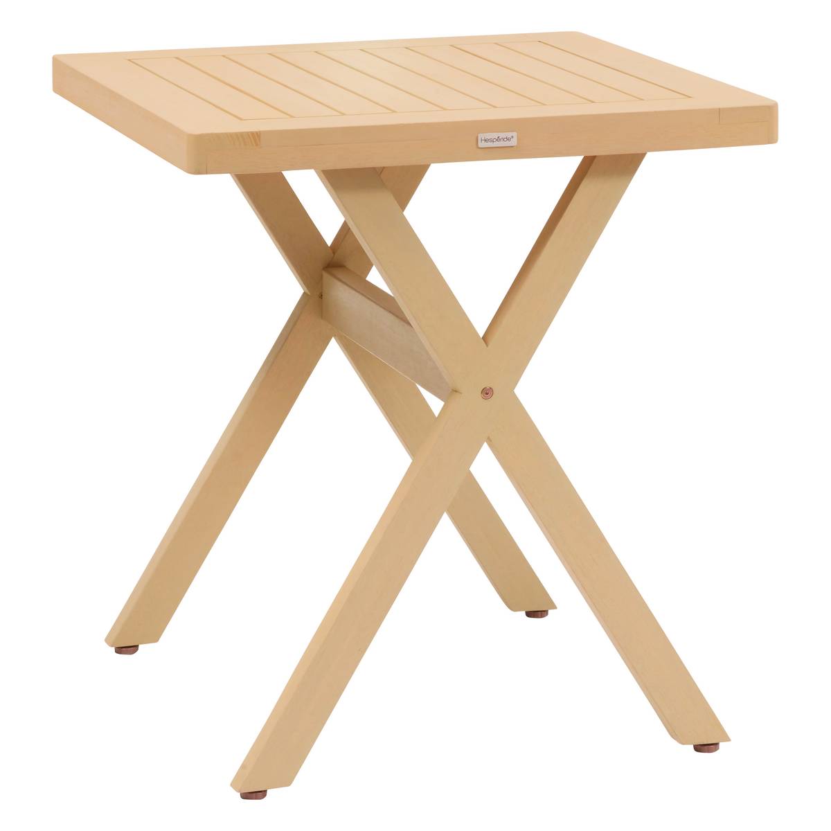 Mesa de jardim quadrada XENIA em eucalipto 2 lugares - Eucalipto certificado FSC® Eucalipto