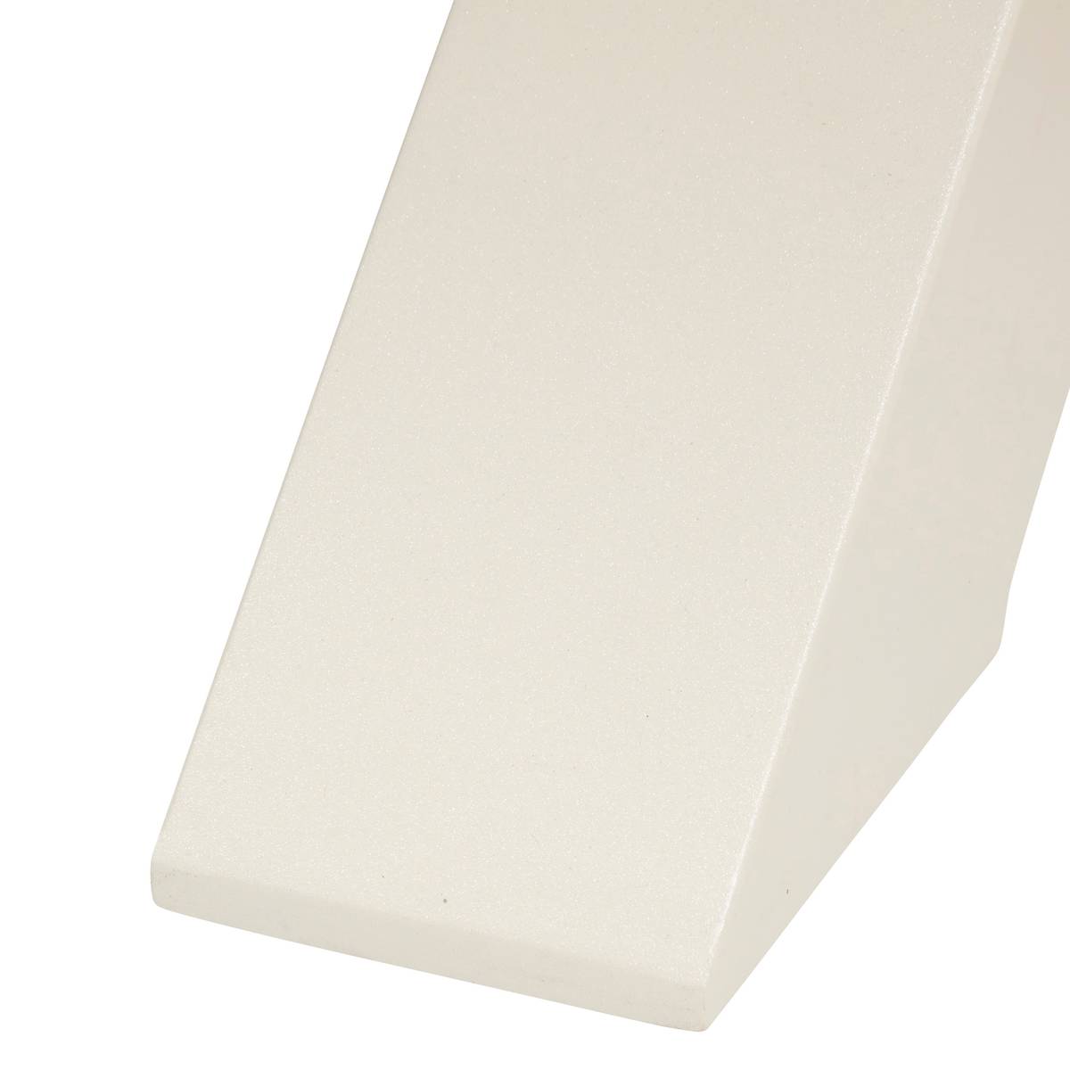 Mesa de jardim retangular ORACLION Nogueira / Argila 10 lugares - Alumínio tratado com epóxi Noz / Argila