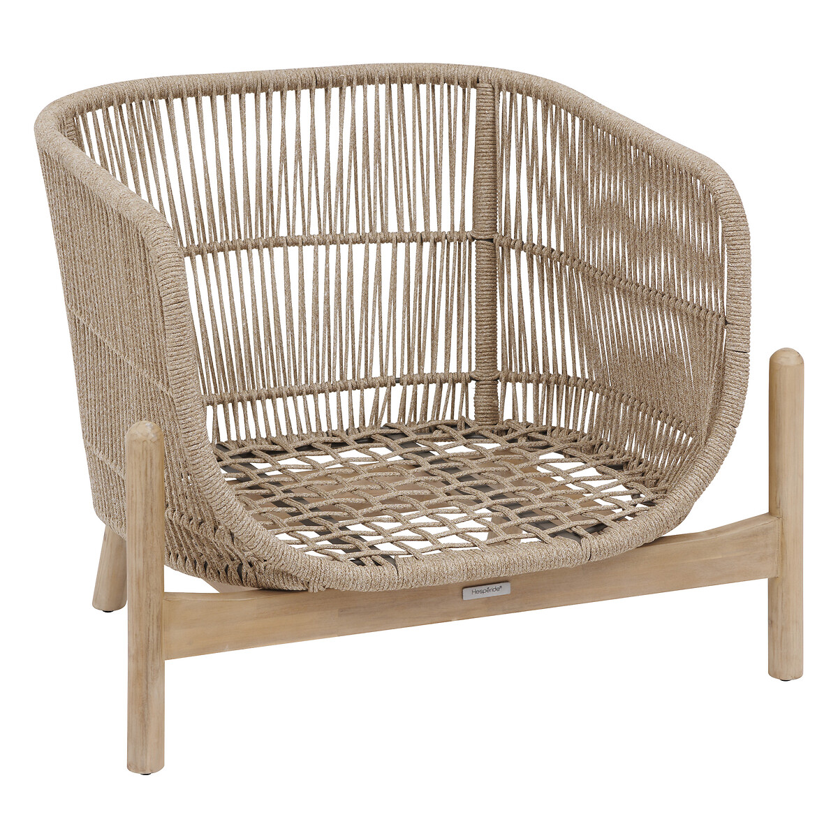 Conjunto de jardim DEONA Acácia 5 lugares - Acácia certificada FSC® Acácia