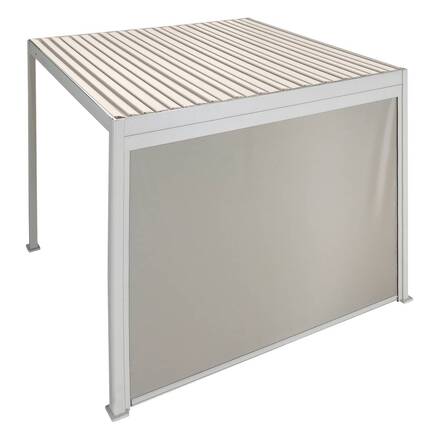 Toldo EVORA Argila Para EVORA Lado 3 m - 2,7 m - Alumínio, Texaline