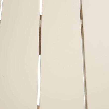 Mesa de jardim retangular extensível AXIOME Argila / Honey 10 lugares - Alumínio tratado com epóxi