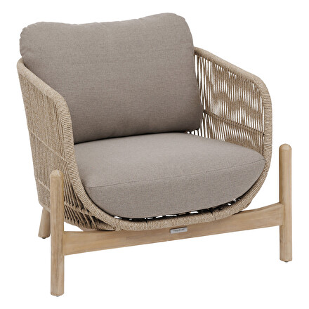 Conjunto de jardim DEONA Acácia 5 lugares - Acácia certificada FSC®