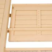 Mesa de jardim retangular extensível XENIA em eucalipto 12 lugares - Eucalipto certificado FSC® Eucalipto