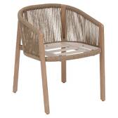 Poltrona de jardim NELORA Mel / Honey Alumínio tratado com epóxi, Poliéster reciclado Mel / Mel