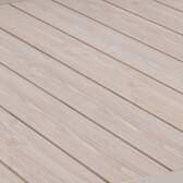 Mesa de jardim quadrada extensível ÉVASION Linho / Argila 12 lugares - Alumínio tratado com epóxi Linho / Argila