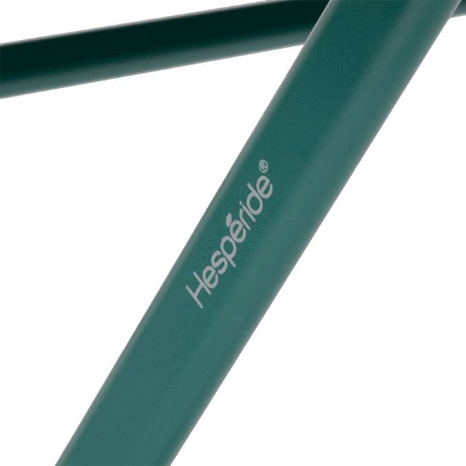 Mesa de varanda dobrável GREENSBORO Verde opala 4 lugares - Aço, Tratamento anti-ferrugem reforçado Verde opala