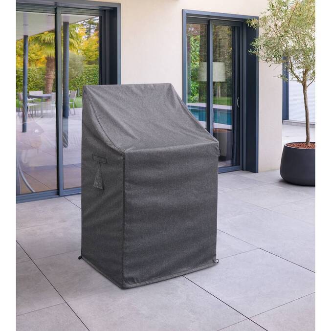 Capa de proteção HAMBO para carrinho cinza 132 x 70 x 90 cm - Poliéster Cinza