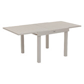 Conjunto de mesa de jardim extensível + 8 poltronas empilháveis PIAZZA Argila 8 lugares - Alumínio, ECP Argila