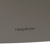 Conjunto de mesa de jardim quadrada + 2 cadeiras ALEGORIA Café 2 lugares - Aço, Tratamento antiferrugem reforçado Café